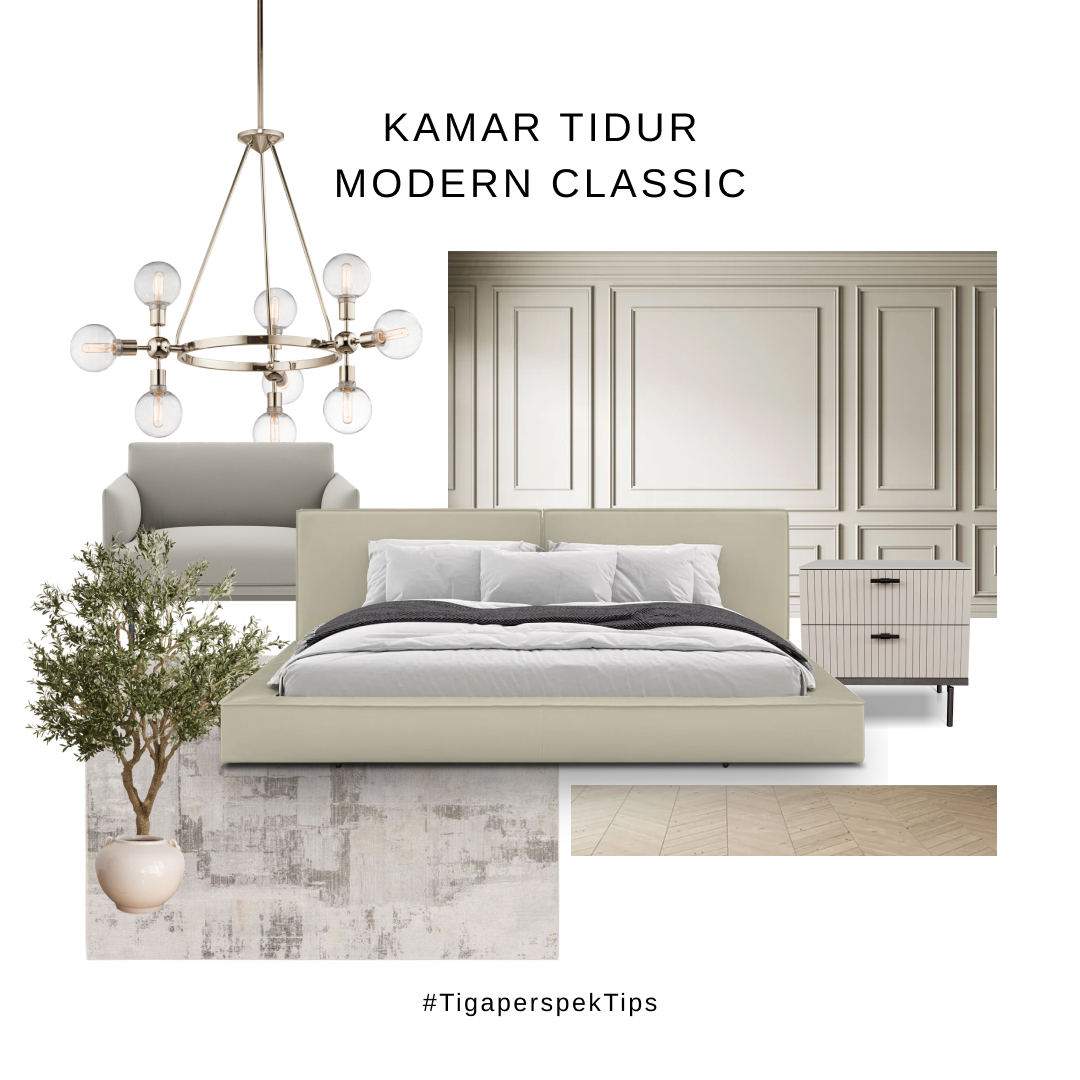 3 Inspirasi Kamar Modern Klasik Idaman para Wanita 